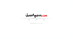 Desktop Screenshot of juanaguirre.com